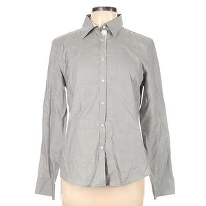 EUC Gray Wrinkle Resistant Button Down
